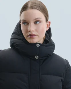 FROM FUTURE Outerwear Doudoune Craquelée Noir Cheap