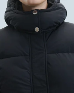 FROM FUTURE Outerwear Doudoune Craquelée Noir Cheap