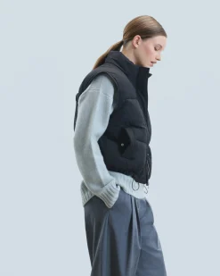 FROM FUTURE Outerwear Doudoune Craquelée Noir Cheap