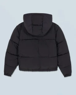 FROM FUTURE Outerwear Doudoune Craquelée Noir Cheap