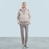 FROM FUTURE Outerwear Doudoune Doublure Cachemire Sable Discount