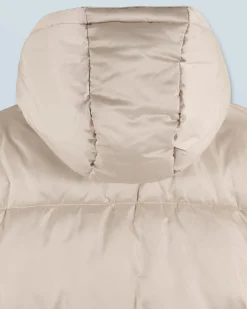 FROM FUTURE Outerwear Doudoune Doublure Cachemire Sable Discount