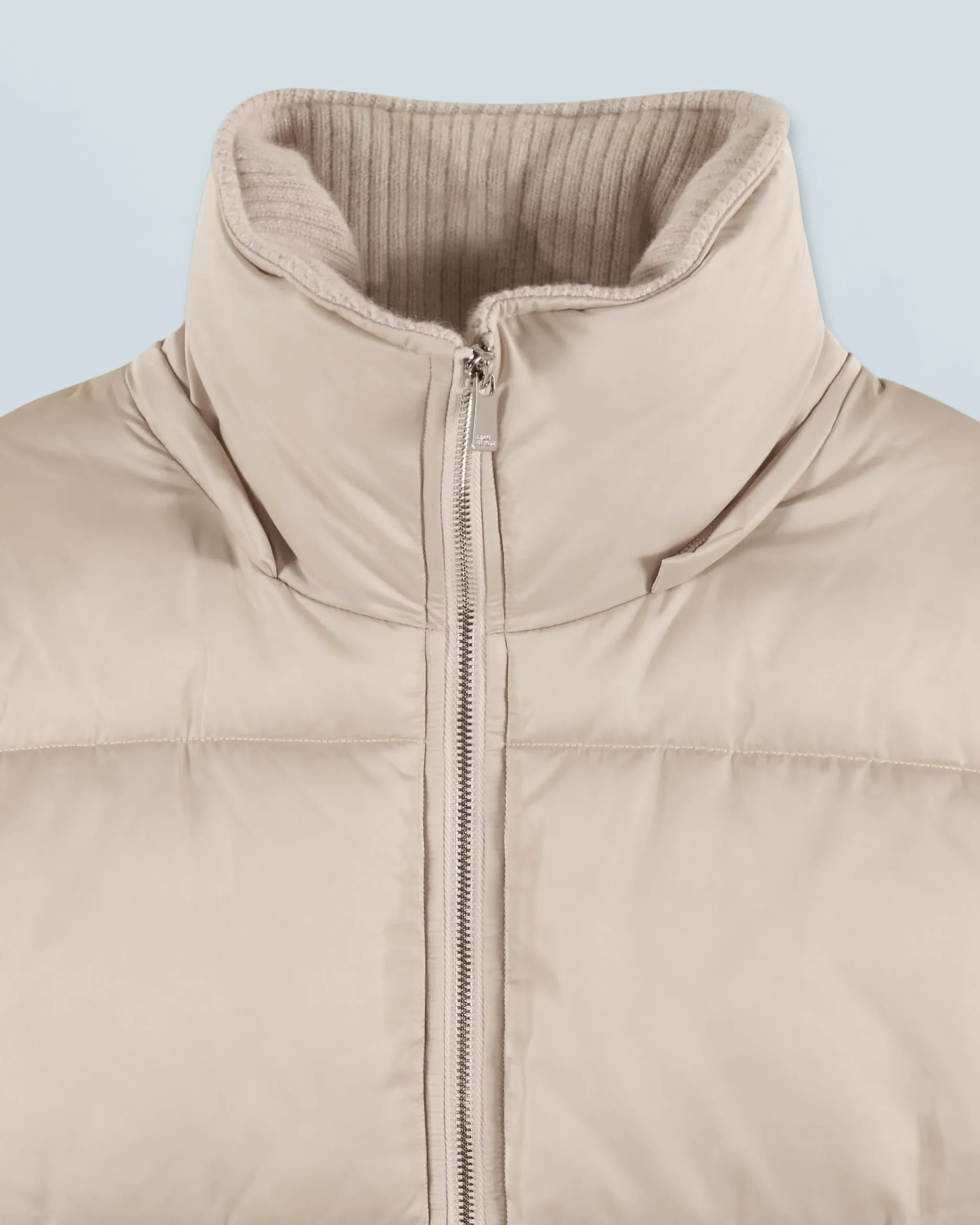FROM FUTURE Outerwear Doudoune Doublure Cachemire Sable Discount