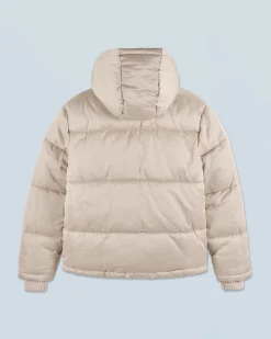 FROM FUTURE Outerwear Doudoune Doublure Cachemire Sable Discount