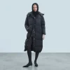 FROM FUTURE Outerwear Doudoune Longue Noir Discount