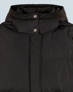FROM FUTURE Outerwear Doudoune Longue Noir Discount