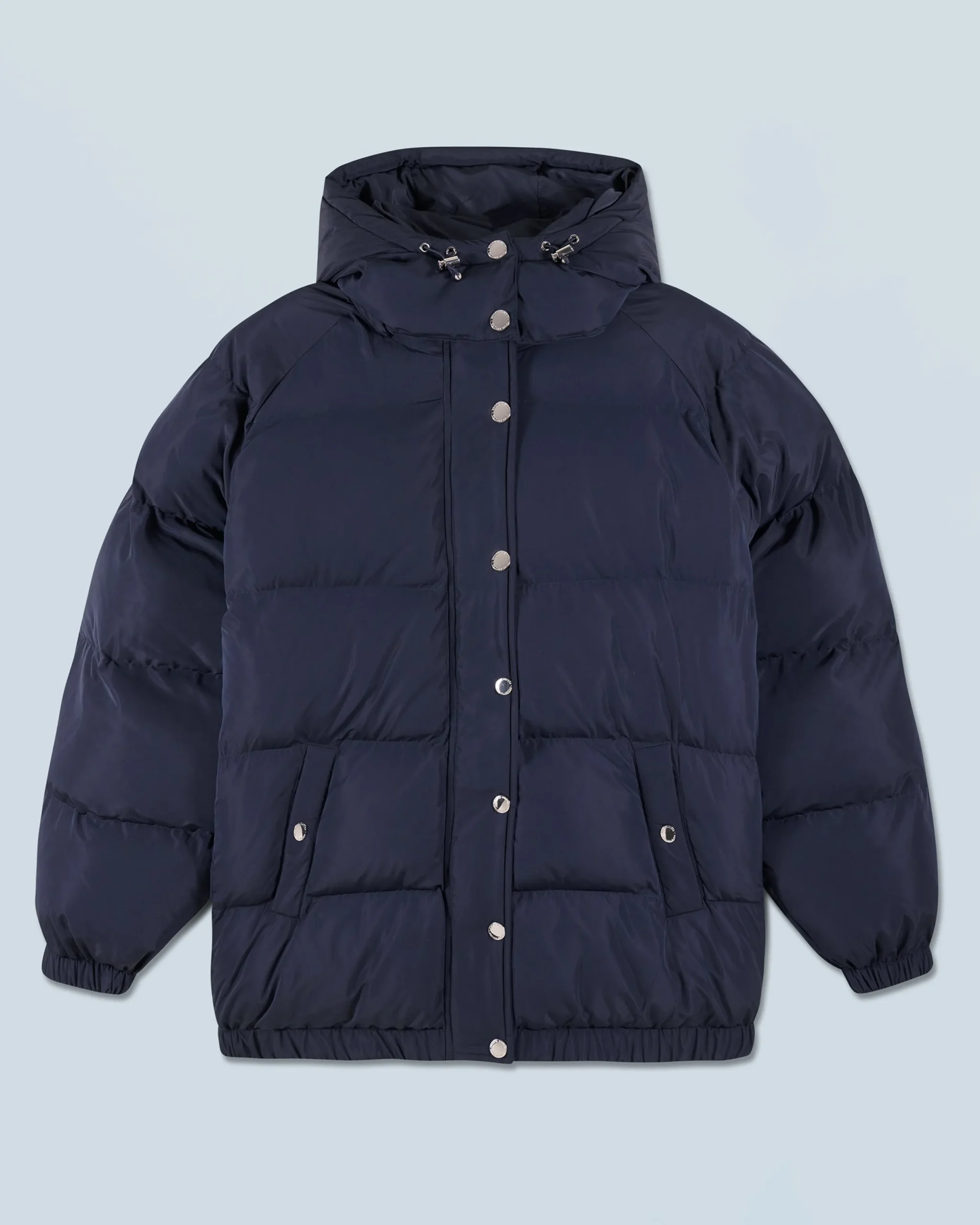 FROM FUTURE Outerwear Doudoune Mi-longue Navy Cheap