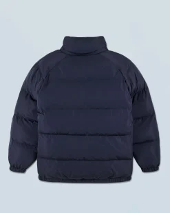FROM FUTURE Outerwear Doudoune Mi-longue Navy Cheap