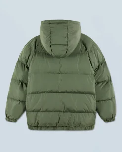 FROM FUTURE Outerwear Doudoune Mi-longue Kaki Best Sale