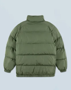 FROM FUTURE Outerwear Doudoune Mi-longue Kaki Best Sale