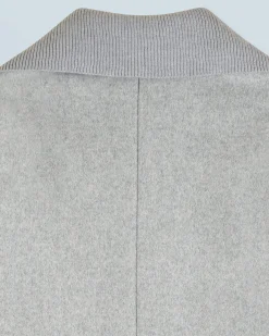 FROM FUTURE Outerwear Manteau GrisChinéClair Hot