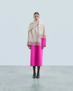 FROM FUTURE Outerwear Manteau Double Boutonnage UtopicPink Clearance