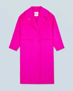 FROM FUTURE Outerwear Manteau Double Boutonnage UtopicPink Clearance