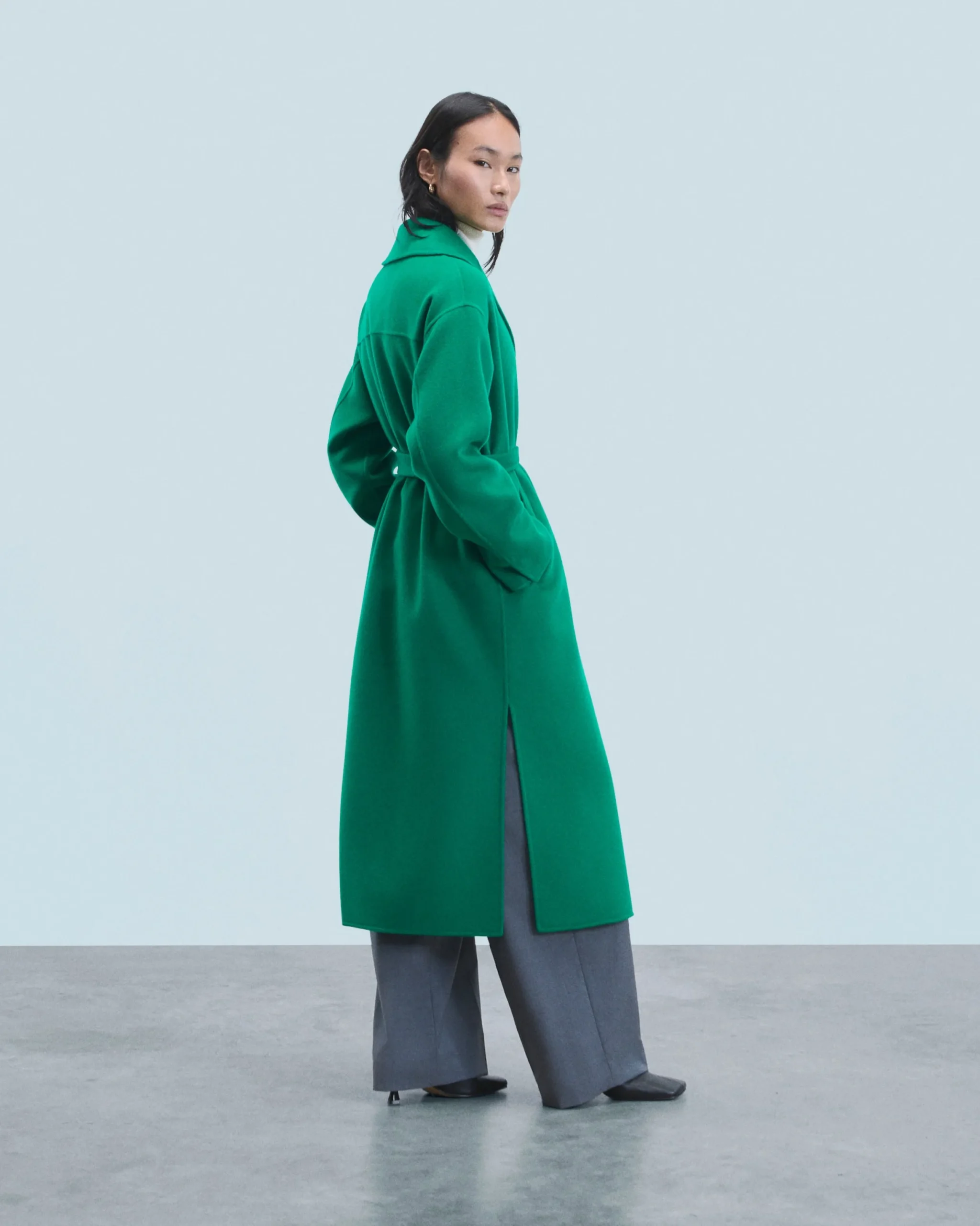 FROM FUTURE Outerwear Manteau Peignoir MountainGreen New