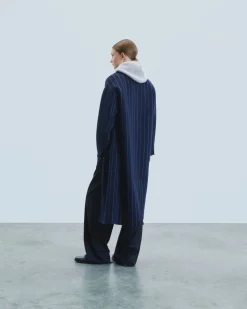 FROM FUTURE Outerwear Manteau Poches RayuresNavy Store