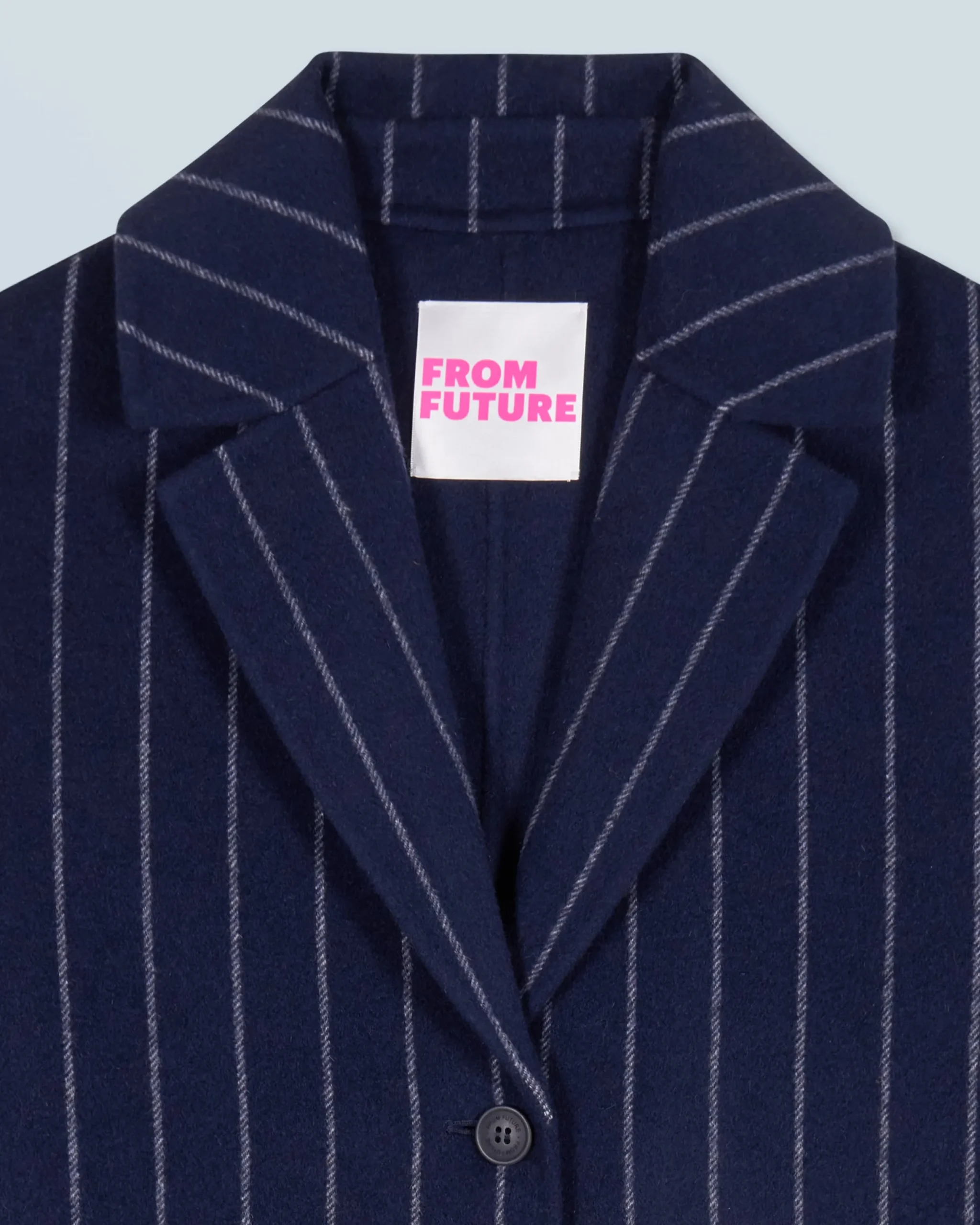 FROM FUTURE Outerwear Manteau Poches RayuresNavy Store