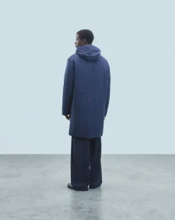 FROM FUTURE Outerwear Parka Navy Outlet