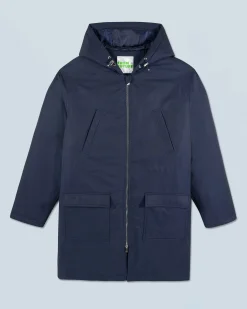 FROM FUTURE Outerwear Parka Navy Outlet