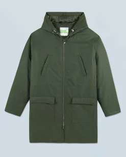 FROM FUTURE Outerwear Parka Kaki Cheap