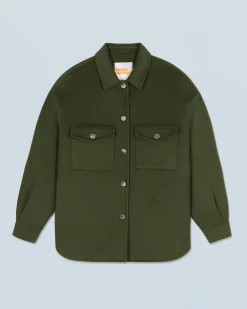 FROM FUTURE Outerwear Veste Kaki Store