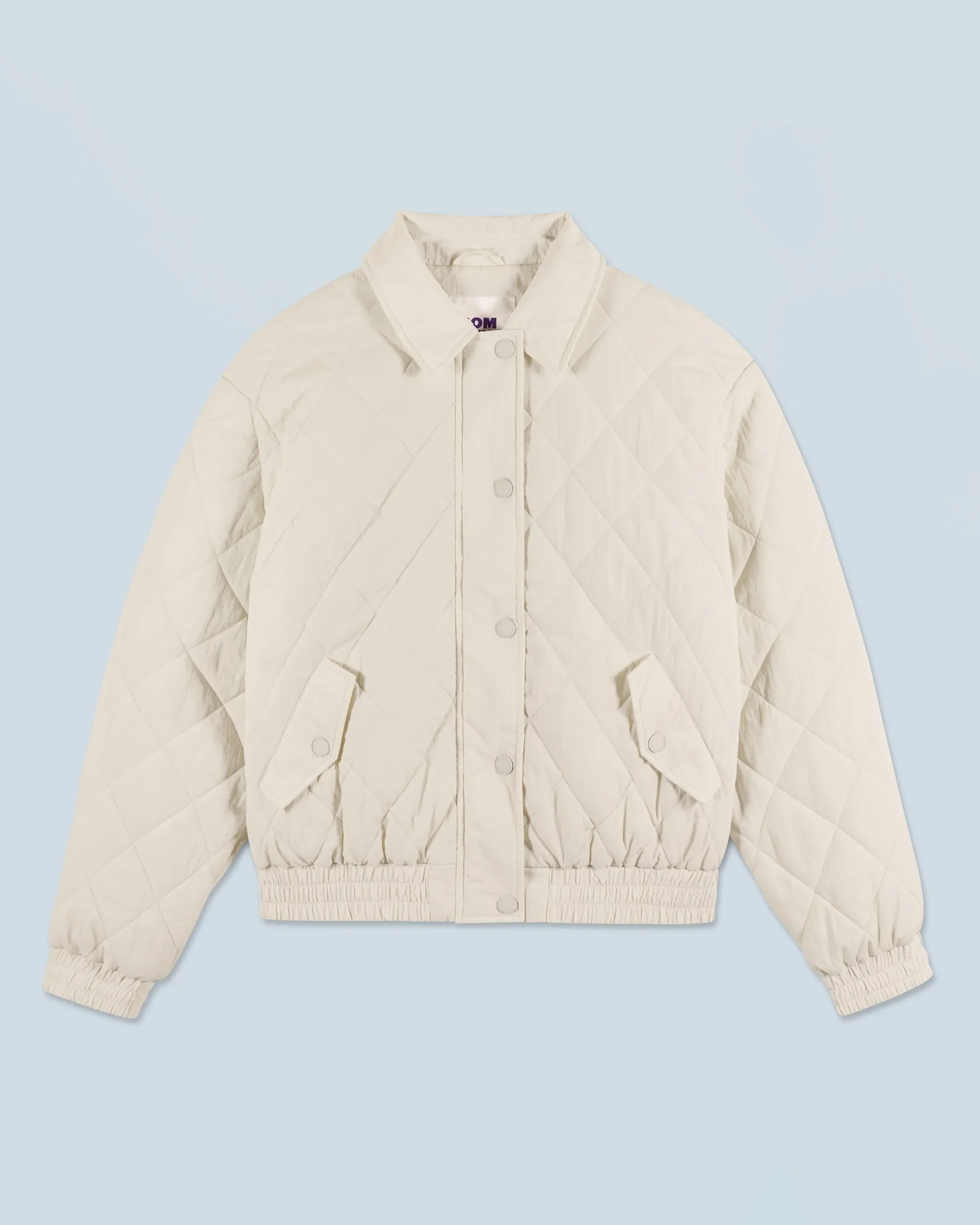 FROM FUTURE Outerwear Veste Bombers Matelassé Sable Discount