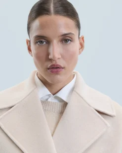 FROM FUTURE Outerwear Veste Caban Sable New