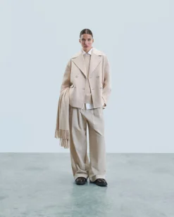 FROM FUTURE Outerwear Veste Caban Sable New