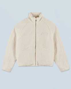 FROM FUTURE Outerwear Veste Sherpa Ecru Fashion