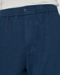 FROM FUTURE Pantalon Droit Navy Outlet