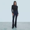 FROM FUTURE Pantalon Flare Navy Fashion