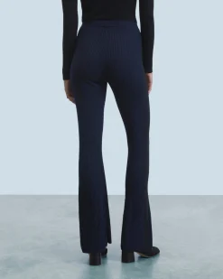 FROM FUTURE Pantalon Flare Navy Fashion