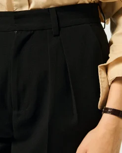 FROM FUTURE Pantalon Large Noir Store