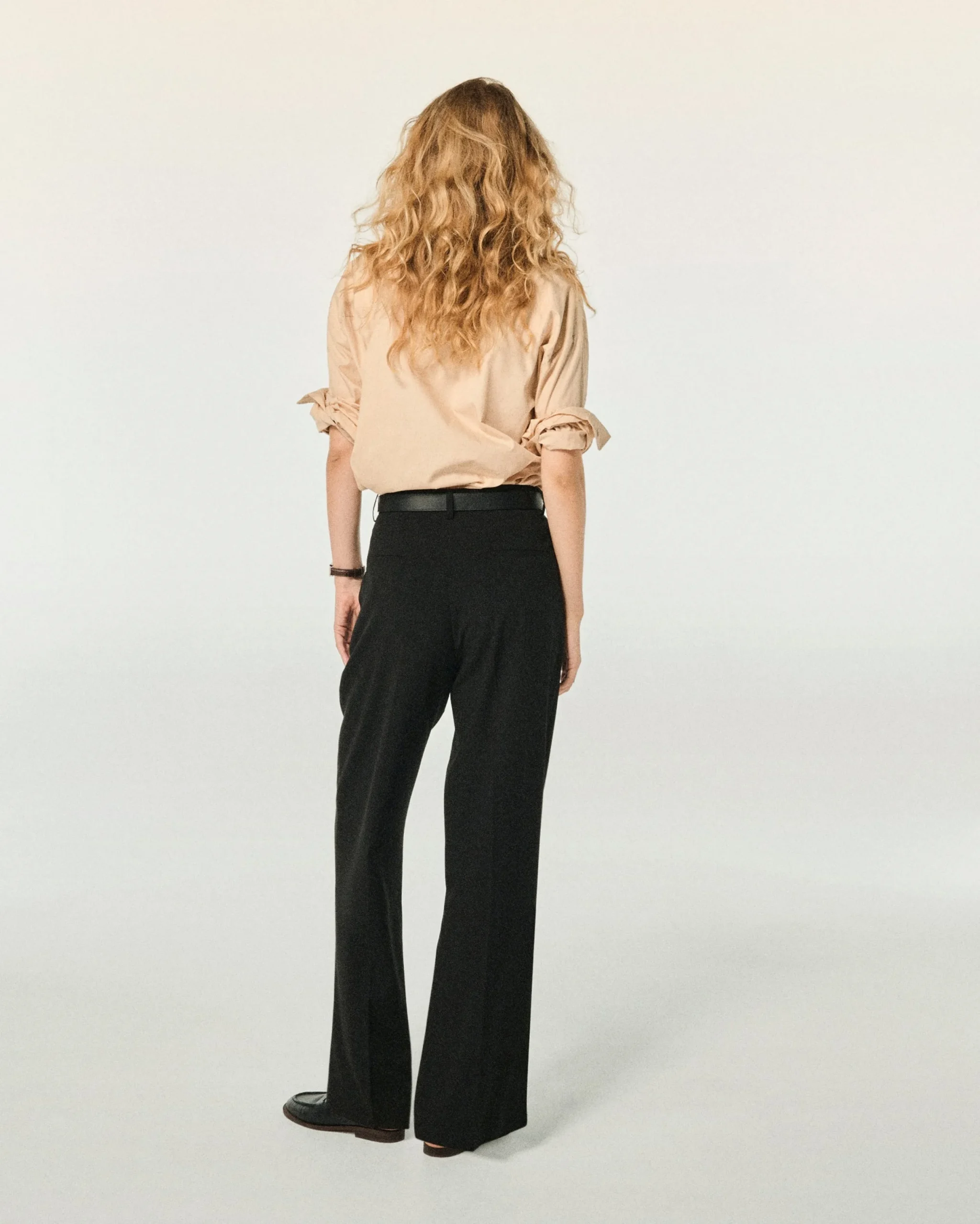 FROM FUTURE Pantalon Large Noir Store