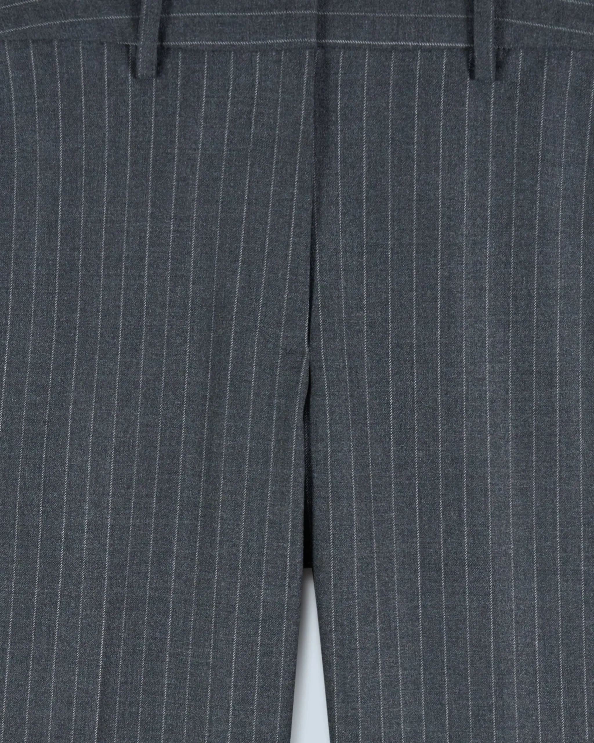 FROM FUTURE Pantalon Large Tailoring RayuresGris Sale