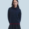 FROM FUTURE Pull Cardigan Navy Sale