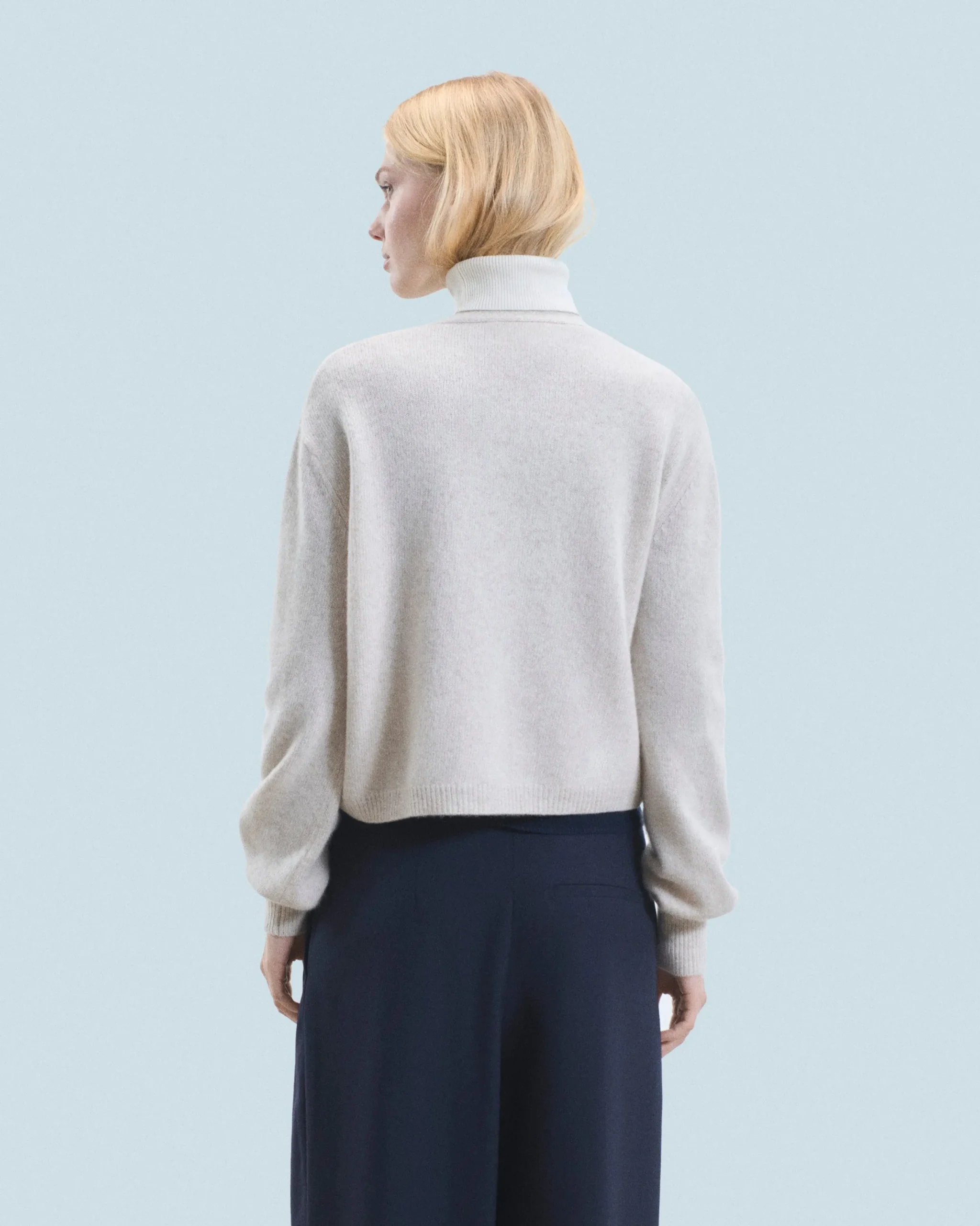 FROM FUTURE Pull Cardigan BeigeMouliné Outlet