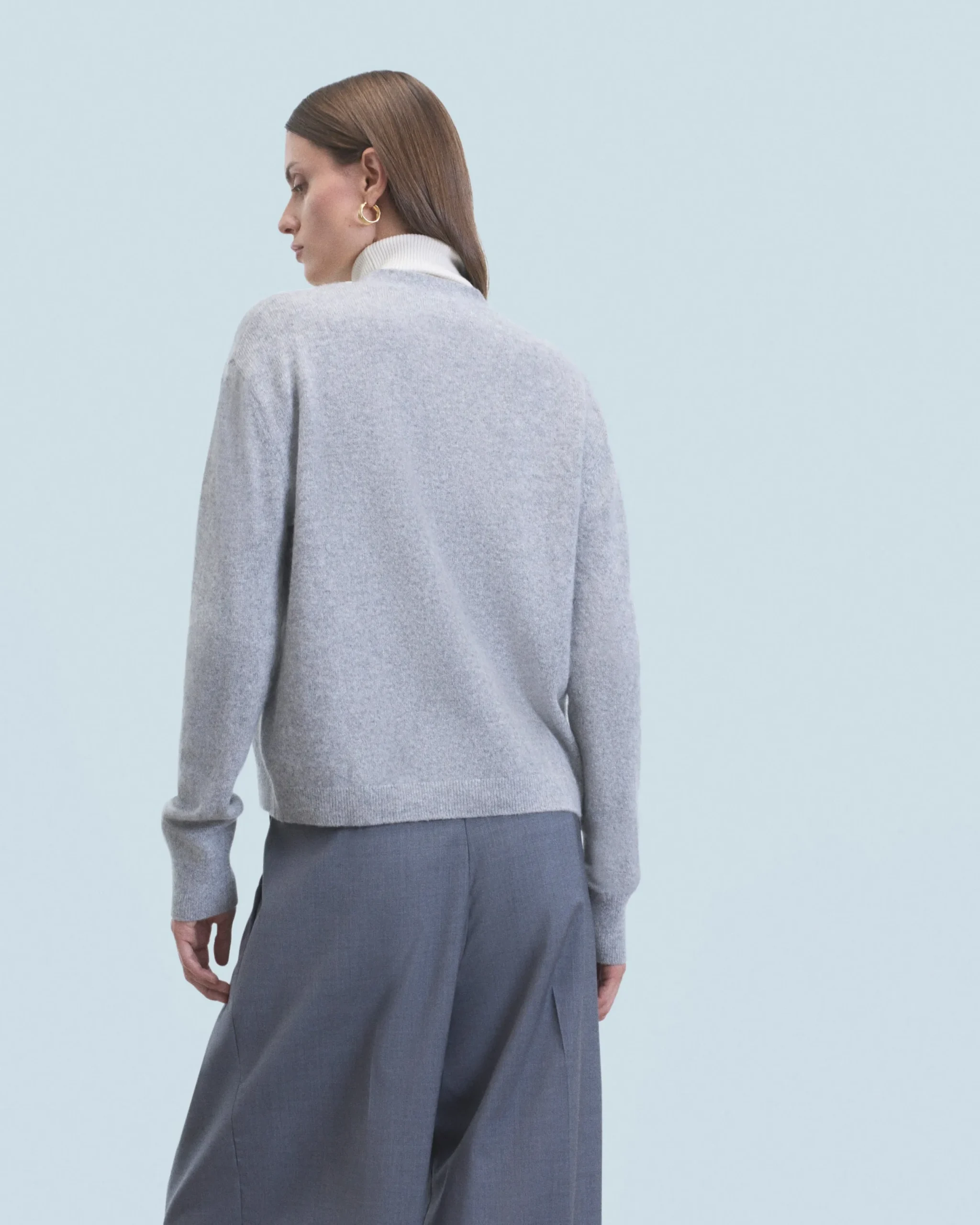 FROM FUTURE Pull Cardigan Coeur Léger GrisChinéFoncé Online