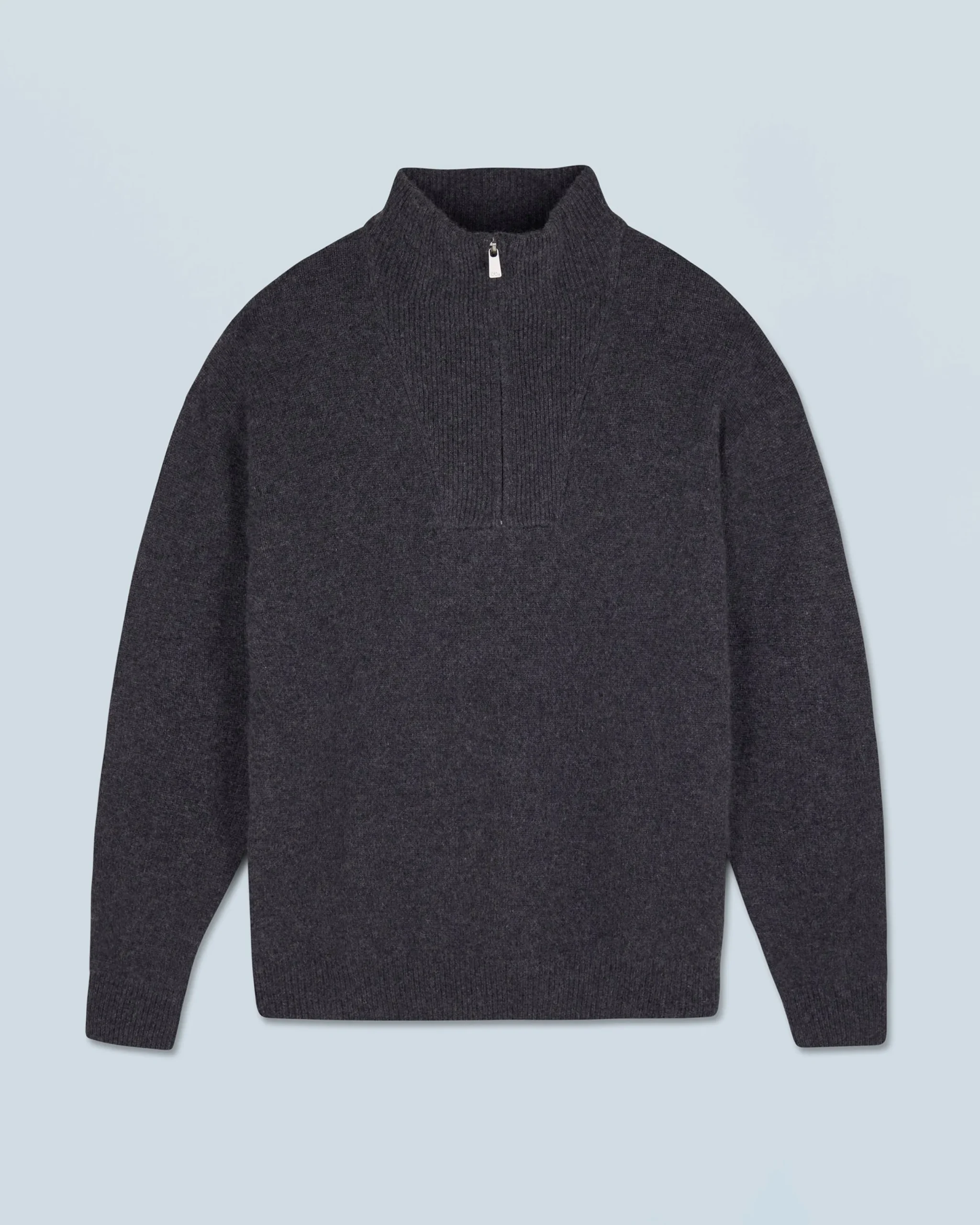 FROM FUTURE Pull Col Camionneur Oversize Anthracite New