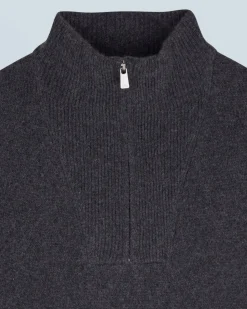 FROM FUTURE Pull Col Camionneur Oversize Anthracite New