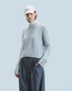 FROM FUTURE Pull Col Montant GreyStoneMouliné Online