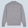 FROM FUTURE Pull Col Montant GrisChinéFoncé Cheap