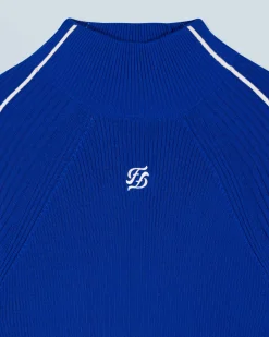 FROM FUTURE Pull Col Montant PopBlue Flash Sale