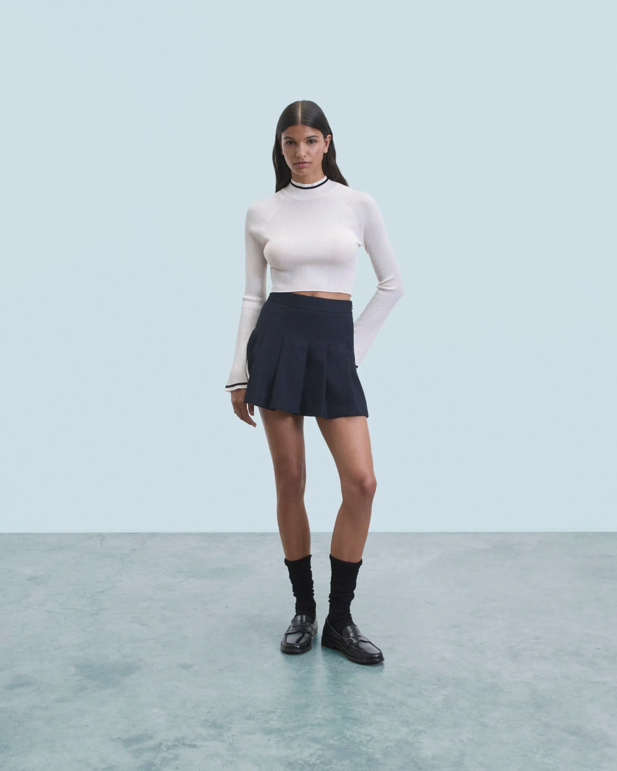 FROM FUTURE Pull Col Montant Sable Discount