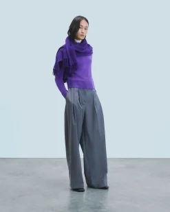 FROM FUTURE Pull Col Montant Léger PopPurple Shop