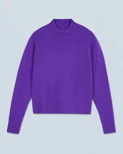 FROM FUTURE Pull Col Montant Léger PopPurple Shop