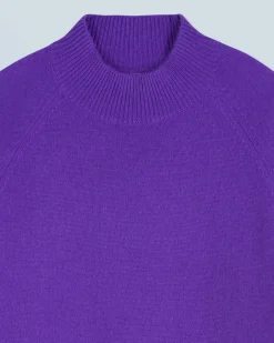 FROM FUTURE Pull Col Montant Léger PopPurple Shop