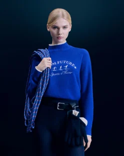 FROM FUTURE Pull Col Montant Sport D'hiver PopBlue Online