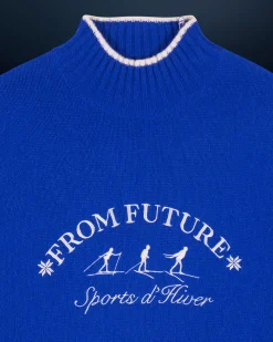 FROM FUTURE Pull Col Montant Sport D'hiver PopBlue Online