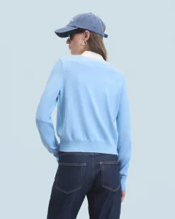 FROM FUTURE Pull Col Polo BabyBlue Store