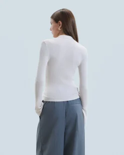 FROM FUTURE Pull Col Polo Sable Discount